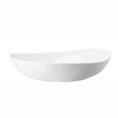 Junto White 22cm Deep Plate