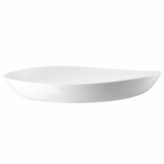Junto White 33cm Deep Plate