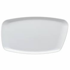 Junto White Platter 36x21cm