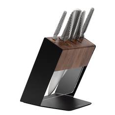 Global Katana Knife Block 6 Piece Set