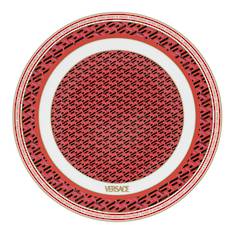 La Greca Signature Red Service Plate