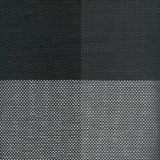 Linea Q Placemat Set 4 Black Block