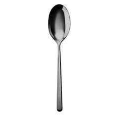 Linear PVD Black Serving Spoon