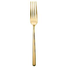 Linear PVD Gold Serving Fork