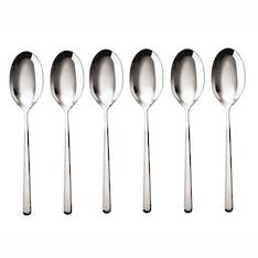 Linear Tea / Coffee Spoon Set 6
