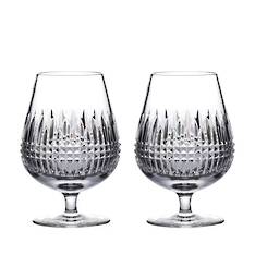 Lismore Connoisseur Diamond Brandy Pair