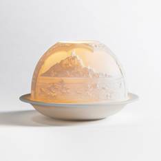 Lithophane 'Mont St Michel'