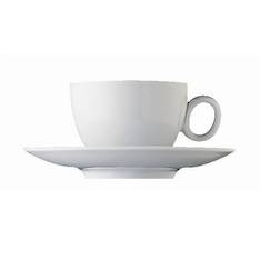 Loft White Espresso Cup & Saucer