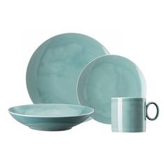 Loft Ice Blue 16 Piece Set with mug