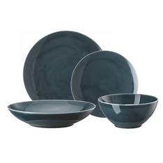 Loft Night Blue 16 Piece set with bowl