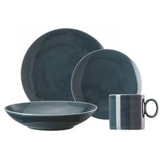 Loft Night Blue 16 Piece set with mug