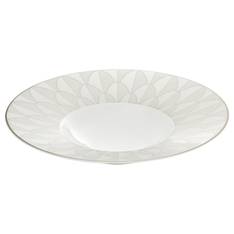 Malmaison Imperiale Large Rimmed Plate Platinum