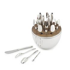 Mood Party Cutlery Accessory Set in Egg