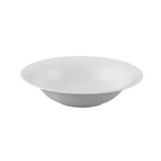 Moon White Round Cereal Bowl
