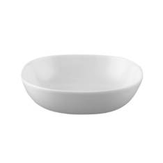 Moon White Square Fruit Dish