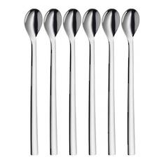 Nuova Long Drink Spoon 6 Piece Set