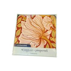 Pimpernel Burgundy Coasters Set of 6