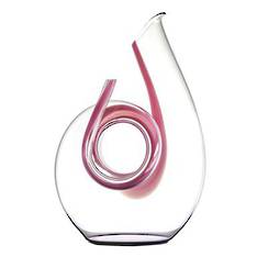 Curly Pink Decanter