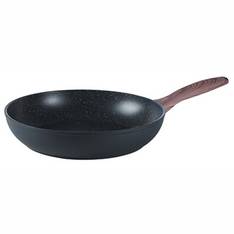 Rock'N'Rose Frying Pan 24cm Black