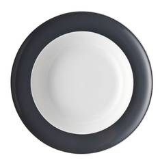 Sunny Day Dark Grey Deep Plate