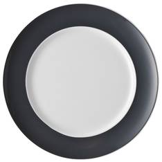 Sunny Day Dark Grey Dinner Plate