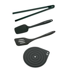 Silicone Charcoal Utensil Bundle