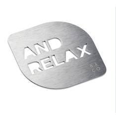 Barista Stencil And Relax