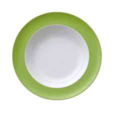 Sunny Day Apple Green Deep Plate