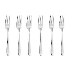Velvet Stainless Steel Cake Fork Set of 6
