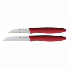 Red Handle Knife Set 2pce