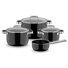 Fusiontec Mineral Black 4 Piece Cookware Set image 0
