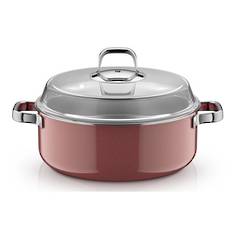 Fusiontec Mineral Rose Quartz Round Roaster image 0