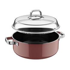 Fusiontec Mineral Rose Quartz Round Roaster image 1