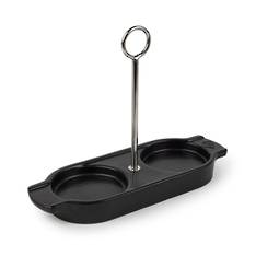 Linea Ceramic Mill Tray Satin Black image 0