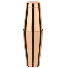 Paderno Copper Cocktail Shaker Boston image 0