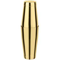 Paderno Gold Cocktail Shaker Boston image 0