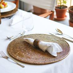 Radici Rattan Serving Mat image 2