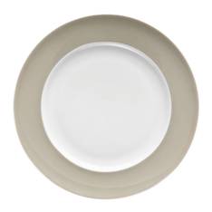 Sunny Day Greige Lunch Plate image 0