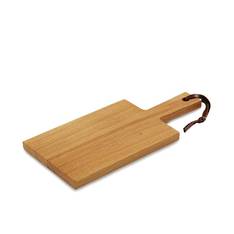 Oak Serving Board with Handle 38x17.5cm image 0