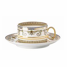 Virtus White Cup & Saucer 4 Low image 0