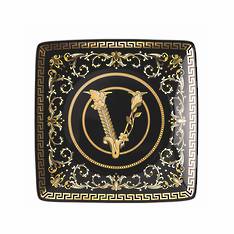 Virtus Black Square Dish 12cm image 0