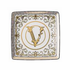 Virtus White Square Dish 12cm image 0