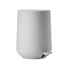Zone Nova Pedal Bin Soft Grey 5L image 0