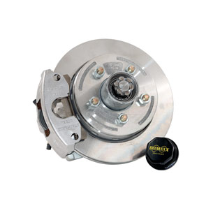 DeeMaxx Hub Stub Kit 2000kg 5x4.5" PCD Stainless Steel without Park Brake