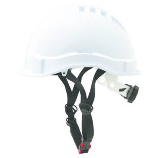 V6 Hard Hat Vented Micro Peak Ratchet Harness Linesman