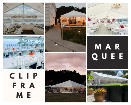 Clipframe Marquees
