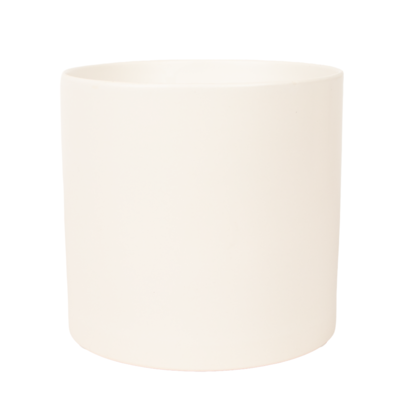 Lisbon 15cm White Ceramic Pot (6 Pot Tray)
