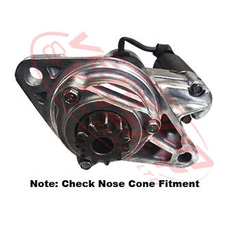 STARTER MOTOR - 24V - 11 TEETH PINION - 2 BOLT - ISUZU 4HF1