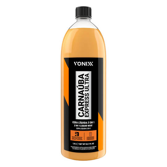 VONIXX CARNAUBA EXPRESS ULTRA 2 in 1 Liquid Wax Concentrate 1.5L