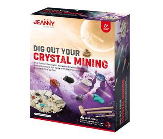 Jeanny Dig Out Your Crystal Mining
